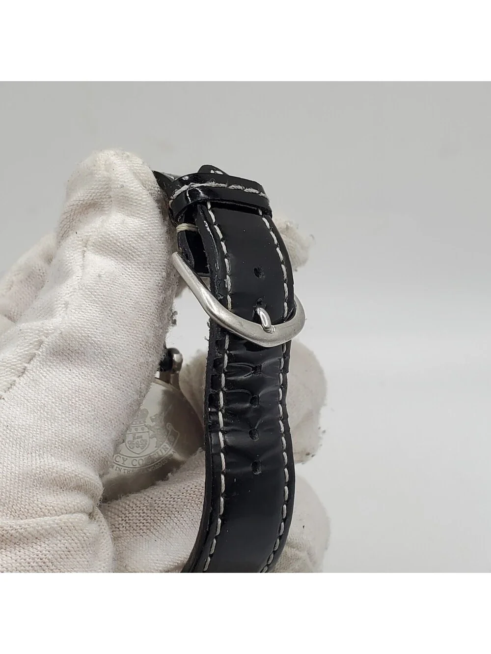 Juicy Couture struck watch JC.22.3.25.0076 Women New Battery Black Band 30mm